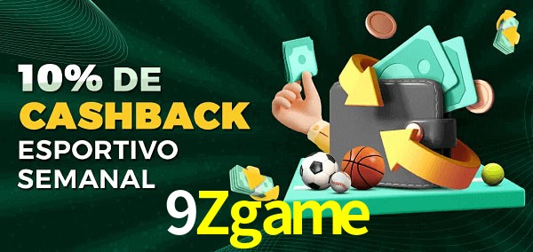 10% de bônus de cashback na 9Zgame