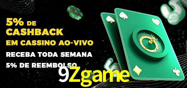 Promoções do cassino ao Vivo 9Zgame